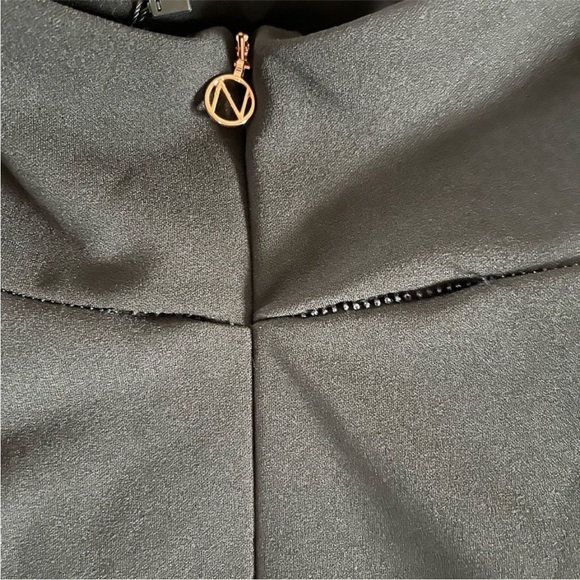 Nookie Black Halter Bodycon Midi Dress - Picture 5 of 6